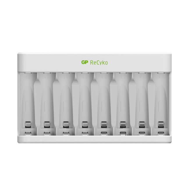 GP USB BATTERY CHARGER + 4X AA + 4X AAA recharge batteries U811 Camera tek