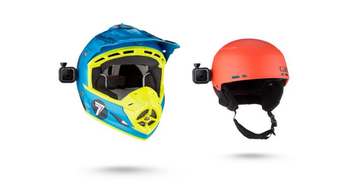 GoPro Low Profile Helmet Swivel Mount (for HERO Session) Camera tek