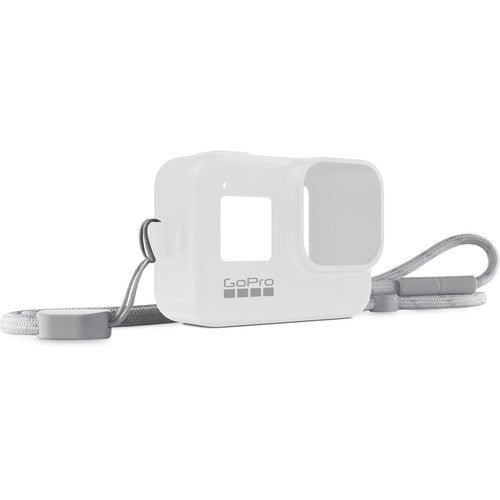 GoPro Sleeve + Lanyard (White Hot) for HERO8 Black Camera tek