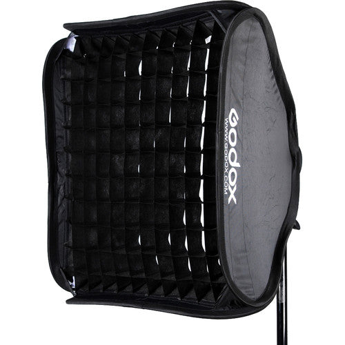 Godox 60 X 60cm Softbox Diffuser + Grid with S2-type Bracket Bowens Mount (SGGV6060) Camera tek