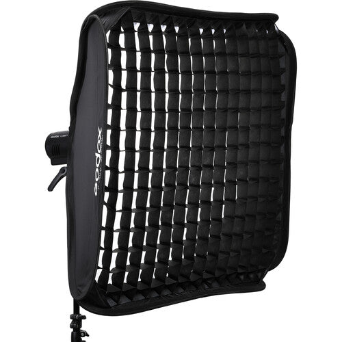 Godox 80 X 80cm Softbox Diffuser + Grid with S2-type Bracket Bowens Mount Camera tek