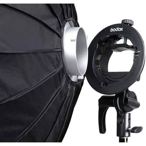 Godox 80 X 80cm Softbox Diffuser + Grid with S2-type Bracket Bowens Mount Camera tek