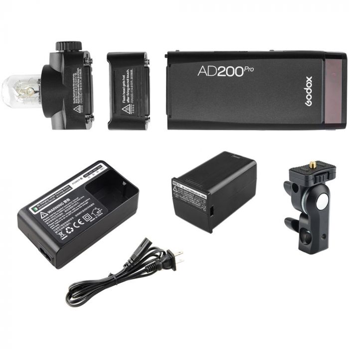 Godox AD200Pro TTL Pocket Flash Kit Camera tek