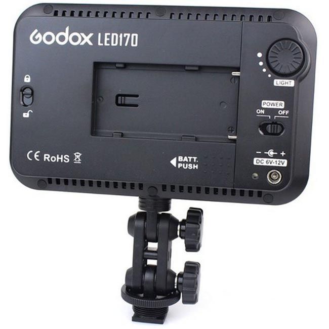 Godox LED 170 Video Light with Battery Pack & Charger Camera tek