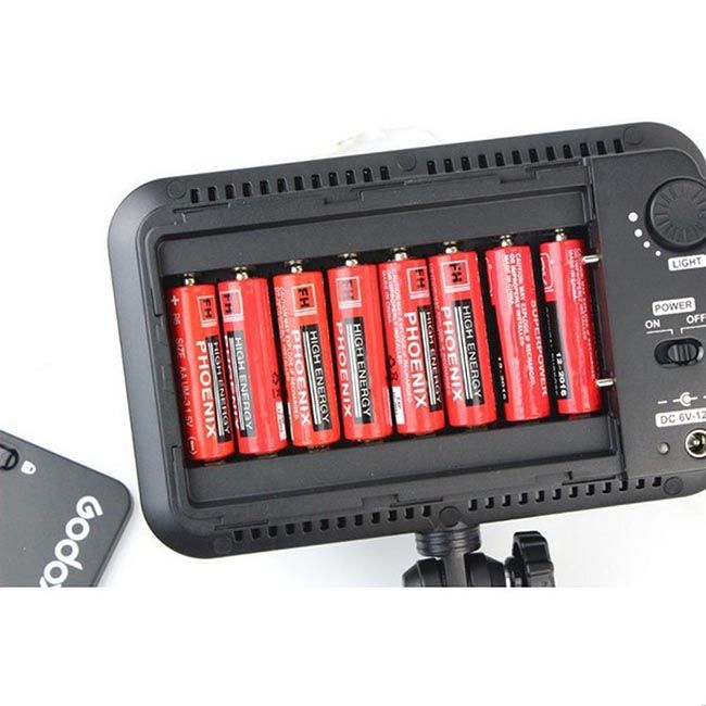 Godox LED 170 Video Light with Battery Pack & Charger Camera tek