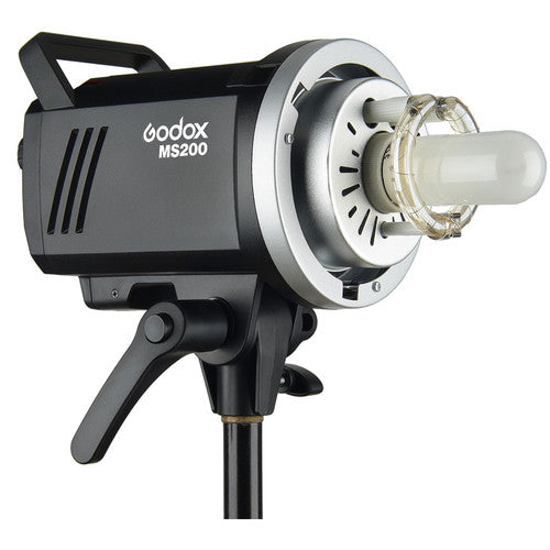 Godox MS 200-F Studio 2x Light Studio Flash Kit Camera tek