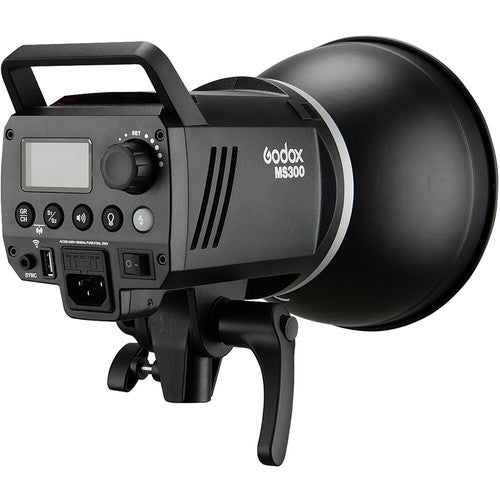 Godox MS300 3-Light Studio Flash Kit Camera tek