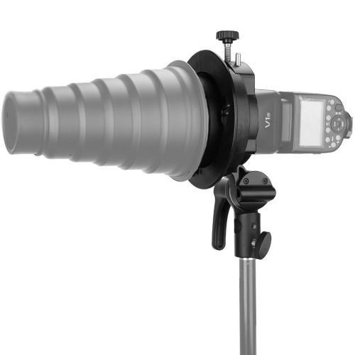 Godox S2 Speedlite Bracket for Bowens Camera tek