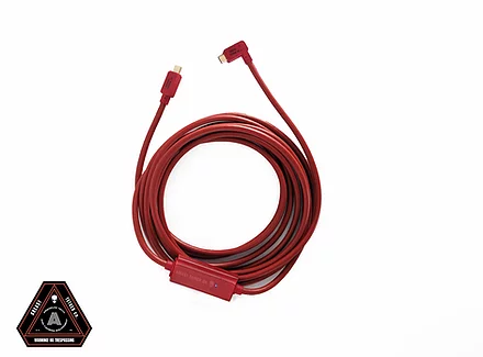 Area51 Groom Lake USB-C Right Angle to USB-C Tether Cable 4.6m Camera tek
