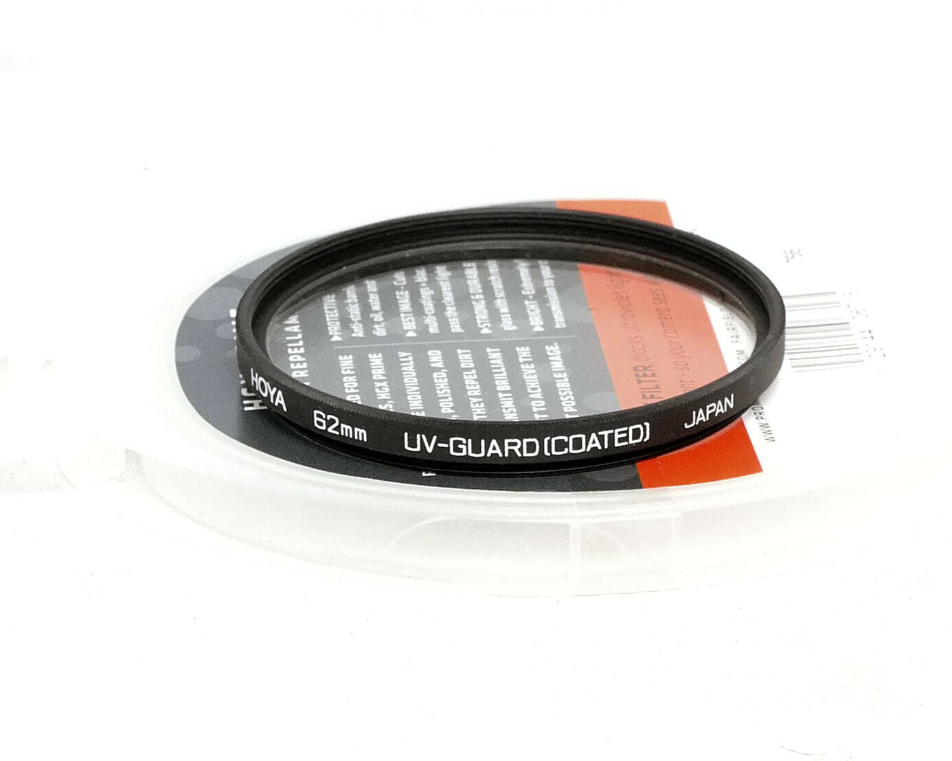 Hoya 62mm UV-Guard Filter Camera tek