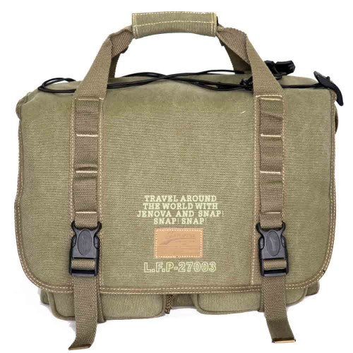 JENOVA MILITARY SERIES MESSENGER BAG - 27003 Camera tek