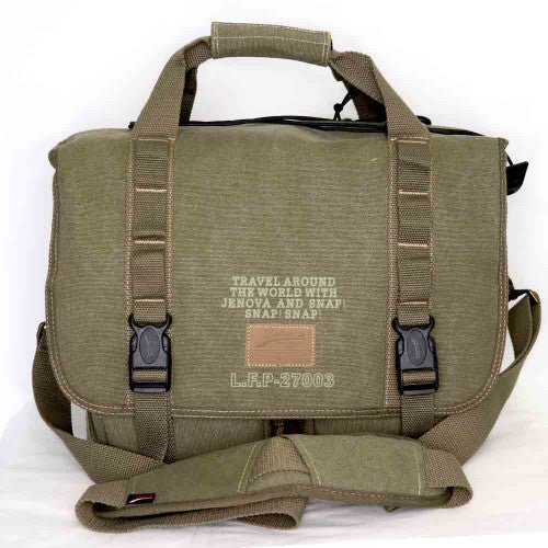 JENOVA MILITARY SERIES MESSENGER BAG - 27003 Camera tek