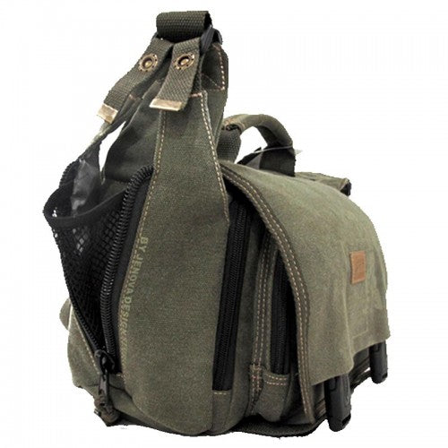 JENOVA MILITARY SERIES MESSENGER BAG - 27003 Camera tek