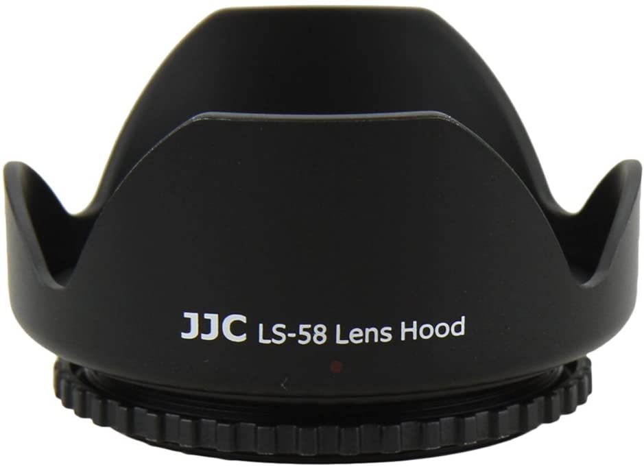 JJC 58mm Screw In Tulip Hood Camera tek