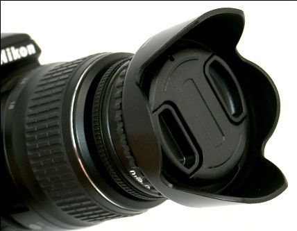 JJC LS-52MM SCREW IN TULIP LENS HOOD Camera tek