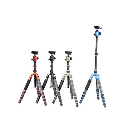 Jenova PRO.J Professional Aluminium Travel Tripod 8kg-load Green-45634GN Camera tek