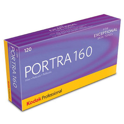 KODAK PORTRA 160 120 | 5 PACK | Color Negative Film Camera tek