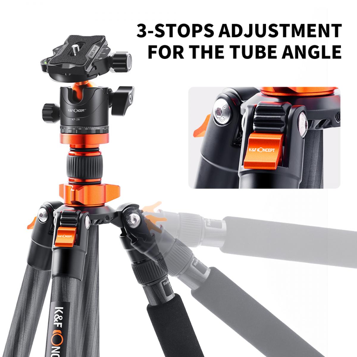 K&F CONCEPT TRIPOD KIT WITH MONOPOD FEATURE Camera tek