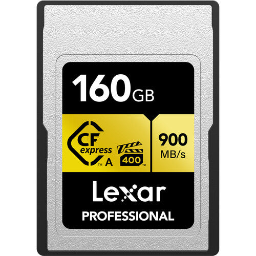 Lexar CFexpress Type-A 160GB 900MB/S Memory Card Gold Series Camera tek