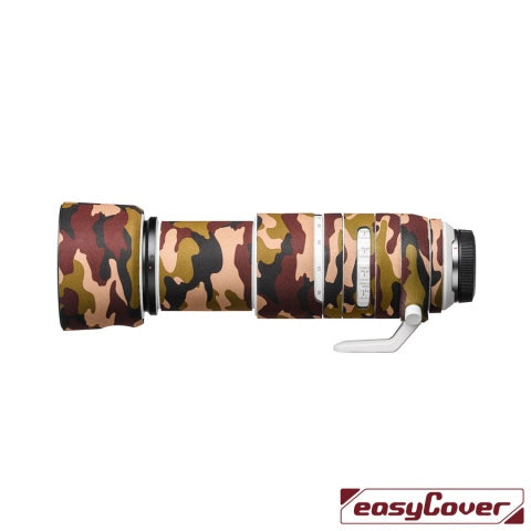 easyCover Lens Oak - Canon RF 100-500MM F4-F7.1 L IS USM (Brown Camouflage) Camera tek