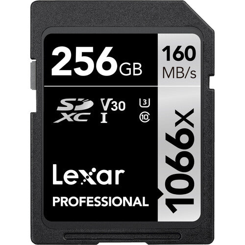 Lexar 256GB Professional 1066x UHS-I SDXC Memory Card 160MB/s Camera tek