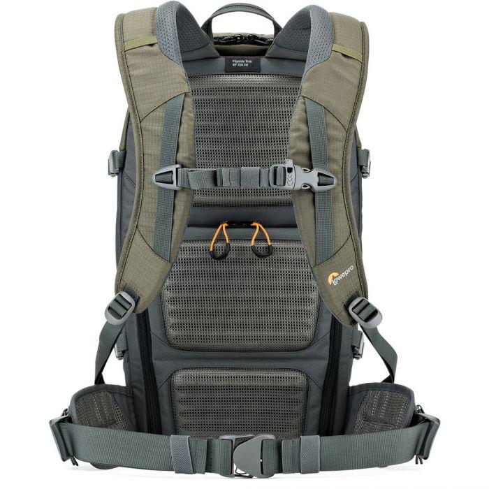 Lowepro Flipside Trek BP 350 AW Backpack (Gray/Dark Green) Camera tek