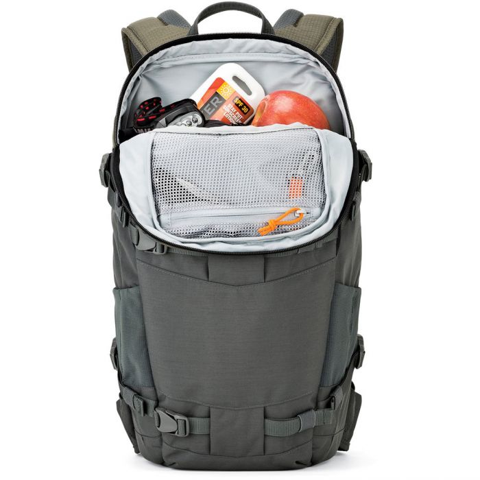Lowepro Flipside Trek BP 350 AW Backpack (Gray/Dark Green) Camera tek