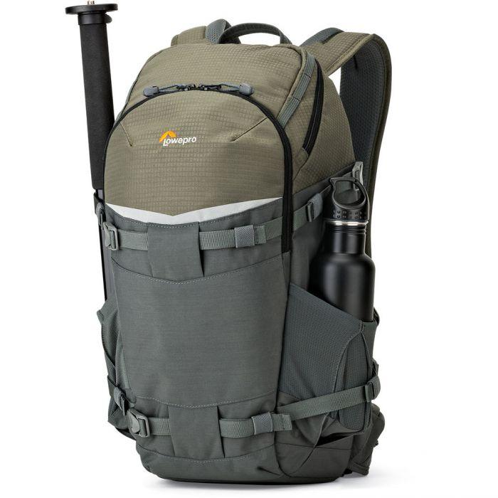 Lowepro Flipside Trek BP 350 AW Backpack (Gray/Dark Green) Camera tek