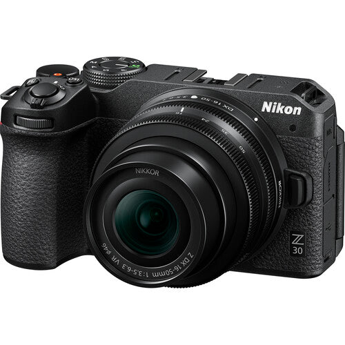 Nikon Z30 Mirrorless Camera with 16-50mm f/3.5-6.3 VR Lens Camera tek