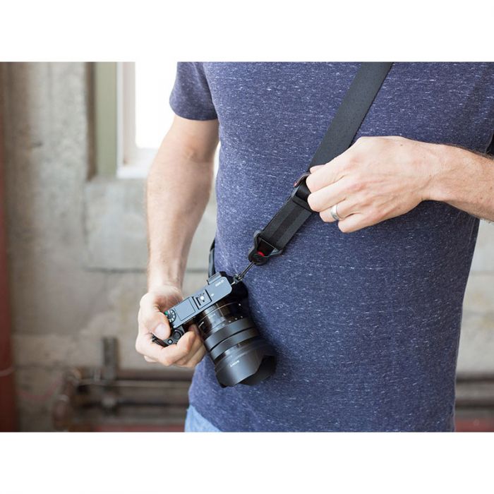 Peak Design Slide LITE Camera Strap (Black) Camera tek