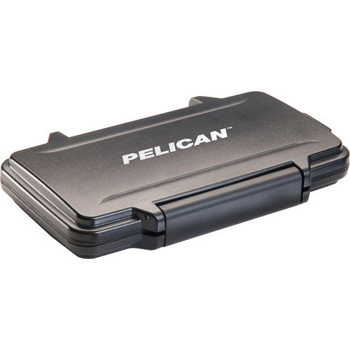 Pelican 0915 Memory Card Case for 12 SD, 6 miniSD, and 6 microSD Cards (Black) Camera tek