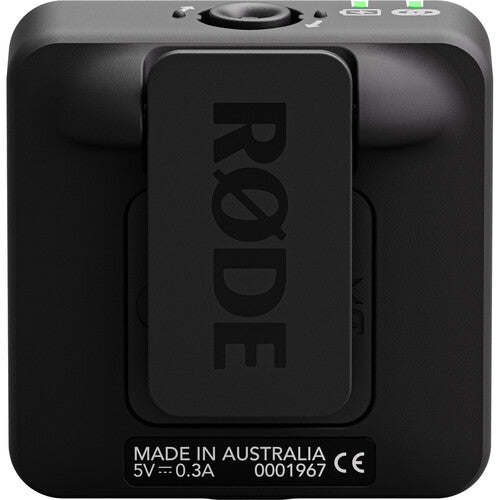 RODE Wireless ME Compact Digital Wireless Microphone System (2.4 GHz, Black) Camera tek