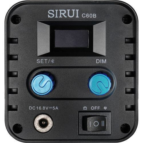 SIRUI C60B Bi-Color LED Monolight Camera tek