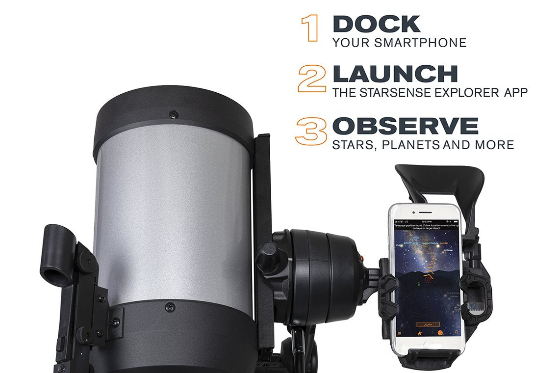STARSENSE EXPLORER™ DX 6" SMARTPHONE APP-ENABLED SCHMIDT CASSEGRAIN TELESCOPE Camera tek