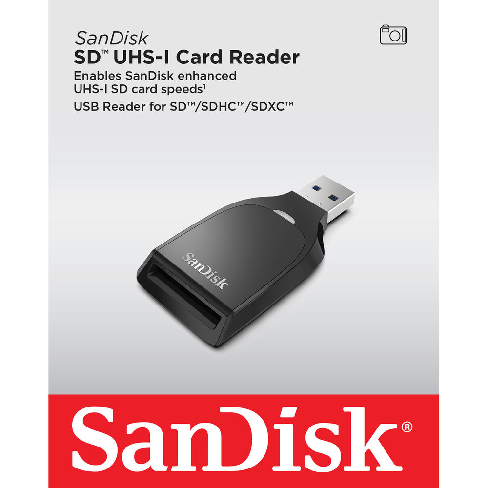 SanDisk UHS-I SD Card Reader Camera tek