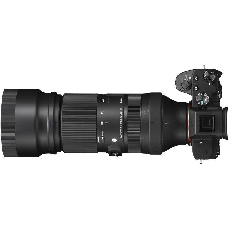 Sigma 100-400mm f/5-6.3 DG DN OS Contemporary Lens for Sony E Camera tek