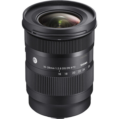 Sigma 16-28mm f/2.8 DG DN Contemporary Lens for Sony E Camera tek