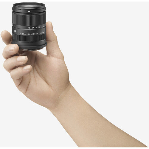 Sigma 18-50mm f/2.8 DC DN Contemporary Lens for Sony E Camera tek