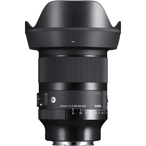 Sigma 20mm f/1.4 DG DN Art Lens (Sony E) Camera tek