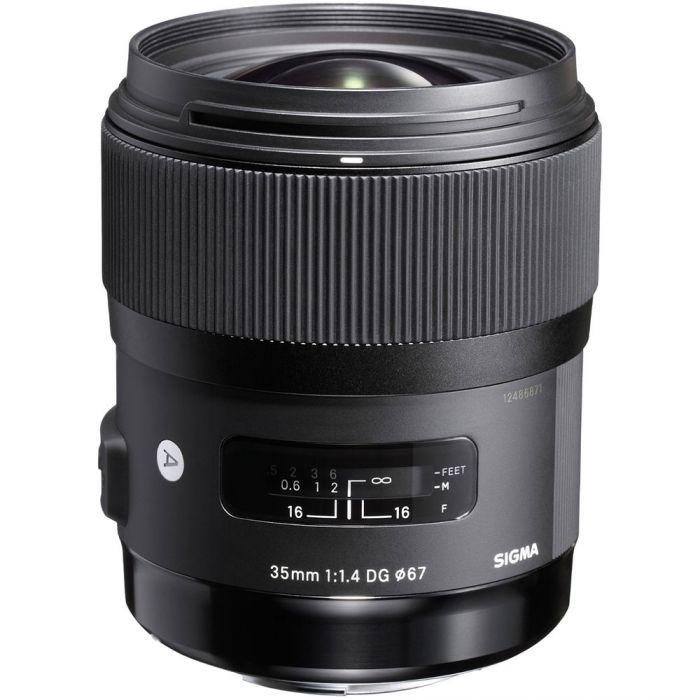 Sigma 35mm f/1.4 DG HSM Art Lens (Canon EF) Camera tek