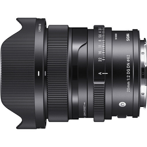 Sigma 20mm f/2 DG DN Contemporary Lens for Leica L Camera tek