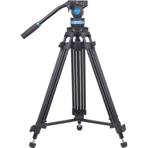 Sirui SH15 Aluminum Video Tripod with Fluid Head Camera tek