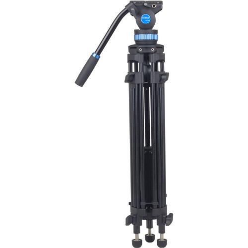 Sirui SH15 Aluminum Video Tripod with Fluid Head Camera tek