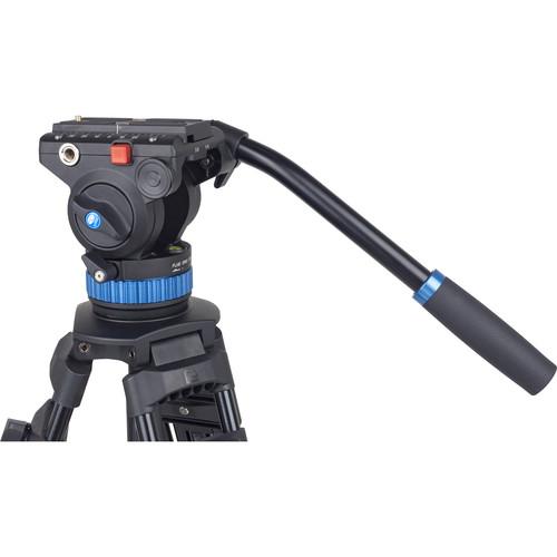 Sirui SH15 Aluminum Video Tripod with Fluid Head Camera tek