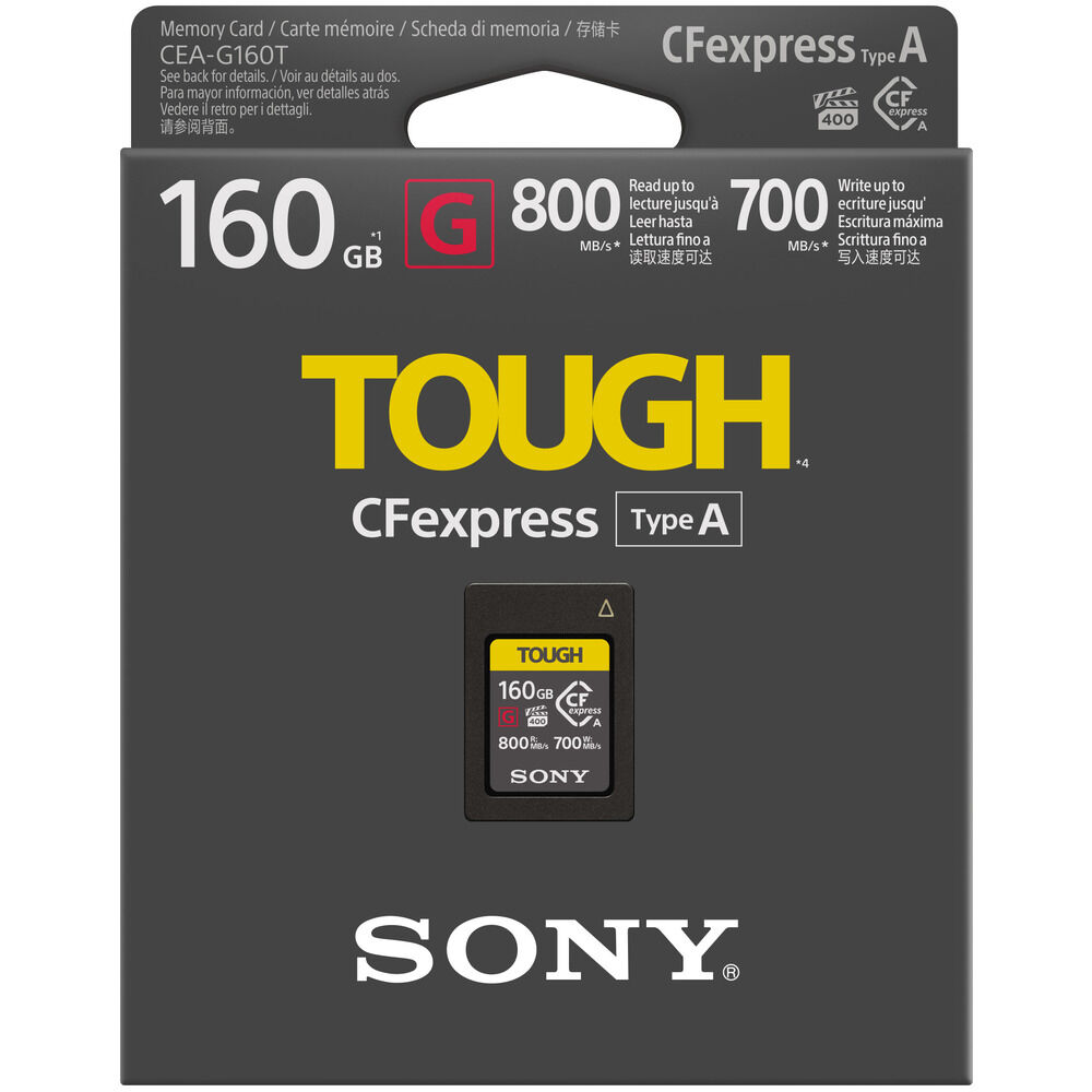 Sony 160GB CFexpress Type A TOUGH Memory Card Camera tek