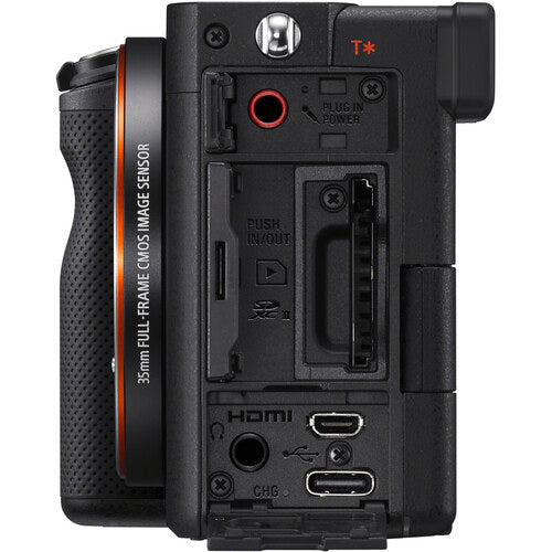 Sony Alpha a7C Mirrorless Digital Camera with 28-60mm Lens (Black) Camera tek