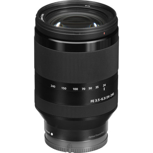 Sony FE 24-240mm f/3.5-6.3 OSS Lens Camera tek