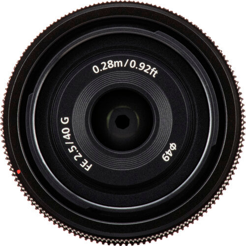 Sony FE 40mm f/2.5 G Lens Camera tek