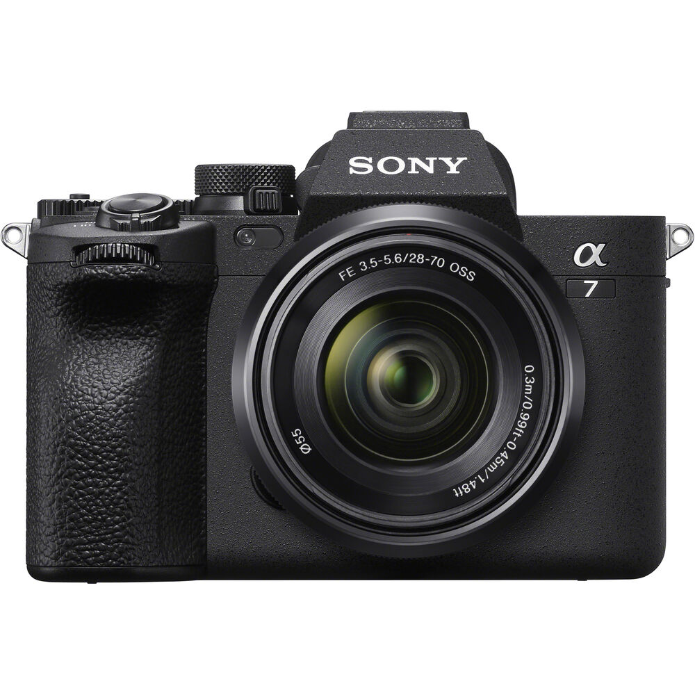 Sony Alpha A7 IV Mirrorless Digital Camera with 28-70mm Lens + Free Microphone Camera tek