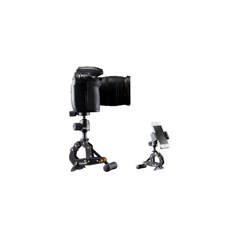 Take Away T1 Clamp-Pod/Mini Tripod Camera tek